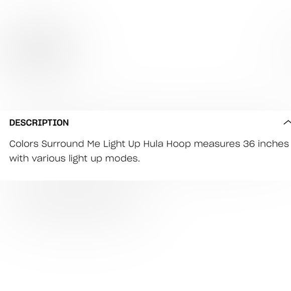 ✨HOST PICK!!✨🆕 Dolls Kill Colors Surround Me Light Up Hula Hoop!BNIP!SO!✨ - Picture 9 of 10